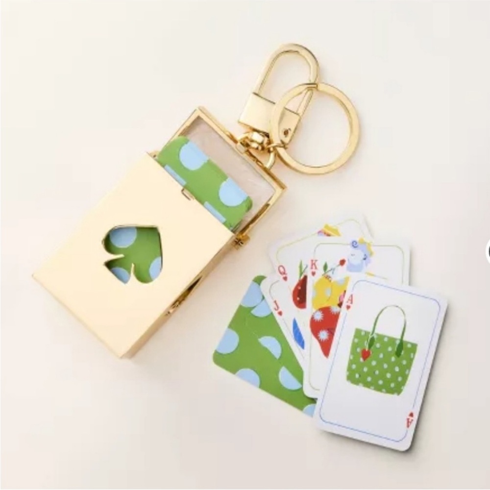 Kate Spade New York x Target Mini Deck of Cards Bag Charm/Keychain